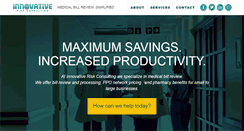 Desktop Screenshot of innovativeriskconsulting.com